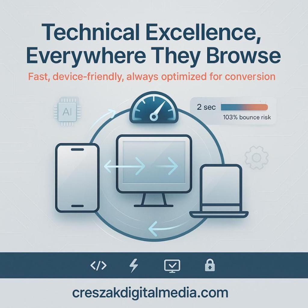 optimizing technical performance for multi platform indexing CresZak Digital Media Website SEO Services Optimizing Technical Performance Across Platforms