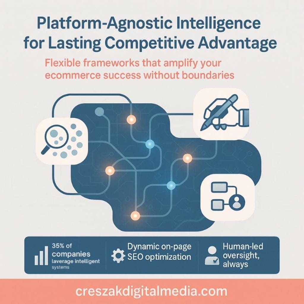 platform-agnostic intelligent frameworks driving competitive advantage Platform-Agnostic Intelligent SEO Frameworks by CresZak Digital Media for Ecommerce SEO Services