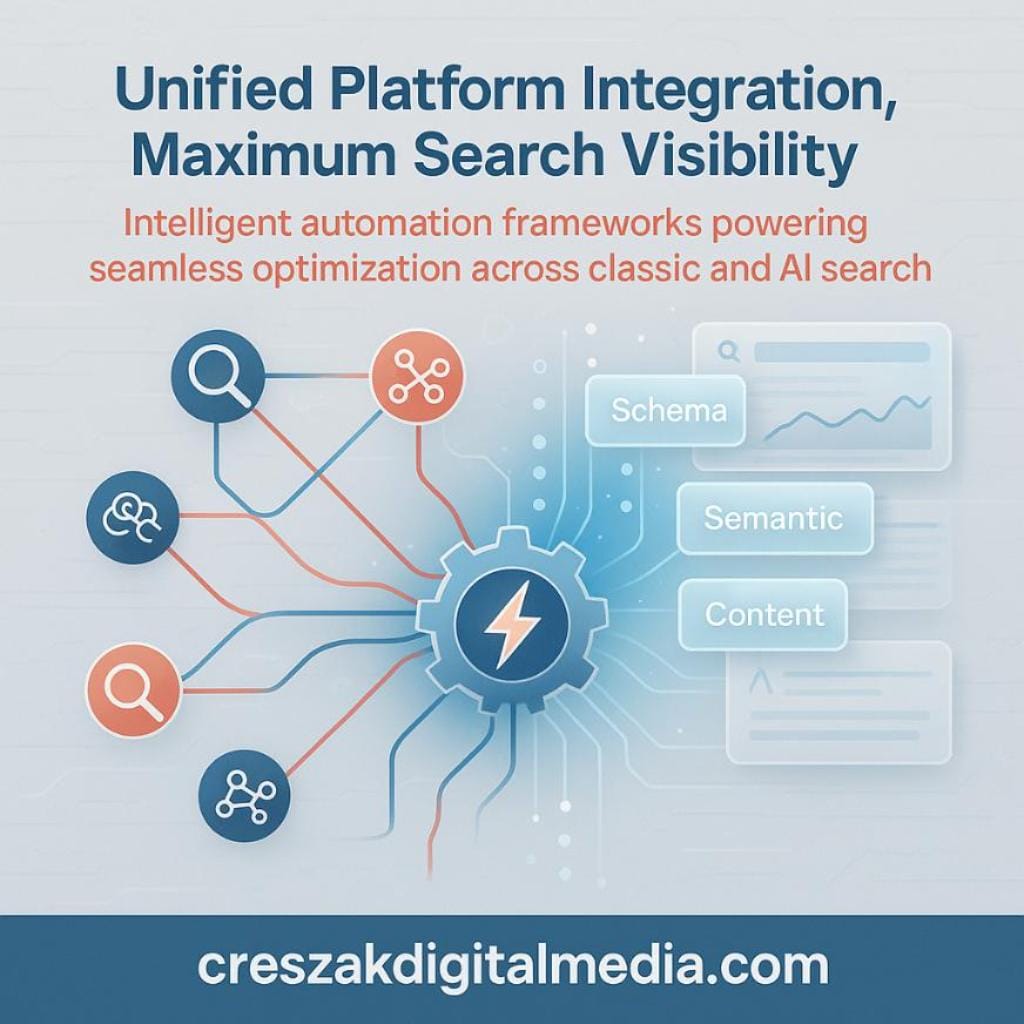 platform integration strategies for dual search optimization Platform Integration for Dual Search Optimization with CresZak Digital Media Enterprise SEO Services
