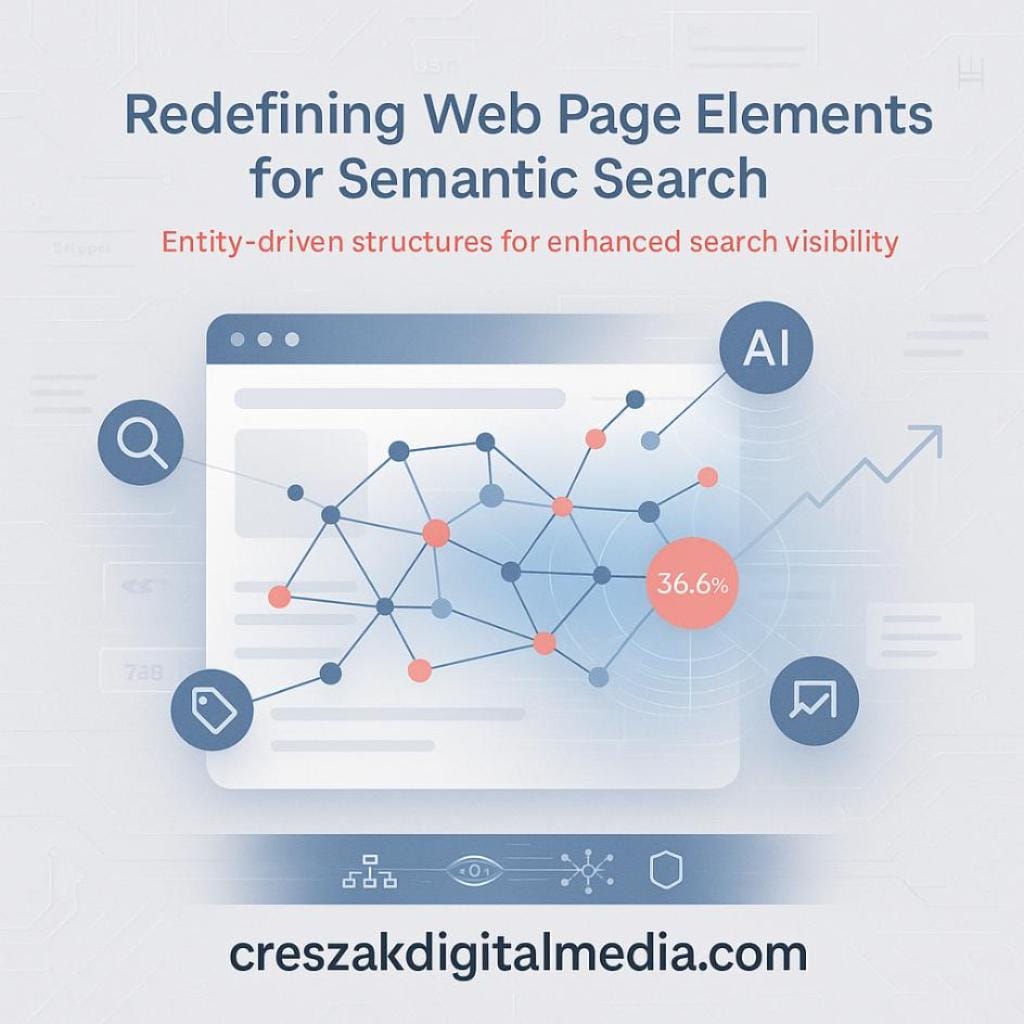 redefining web page elements for semantic search engines How redefining web page elements for semantic search boosts SEO Services for Small Businesses by CresZak Digital Media.