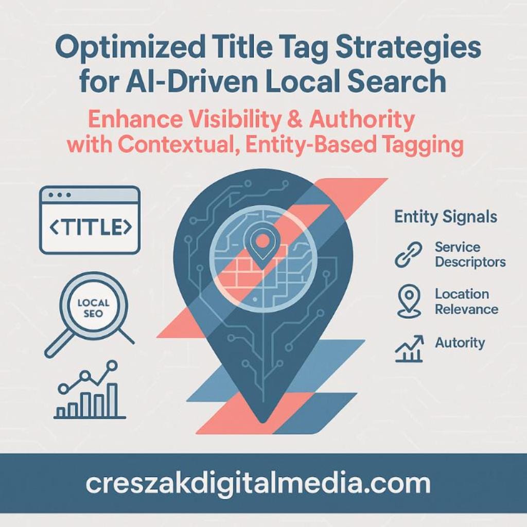 strategic title tag frameworks optimized for natural language processing Strategic title tag frameworks optimized for NLP enhancing Local SEO Services – CresZak Digital Media.