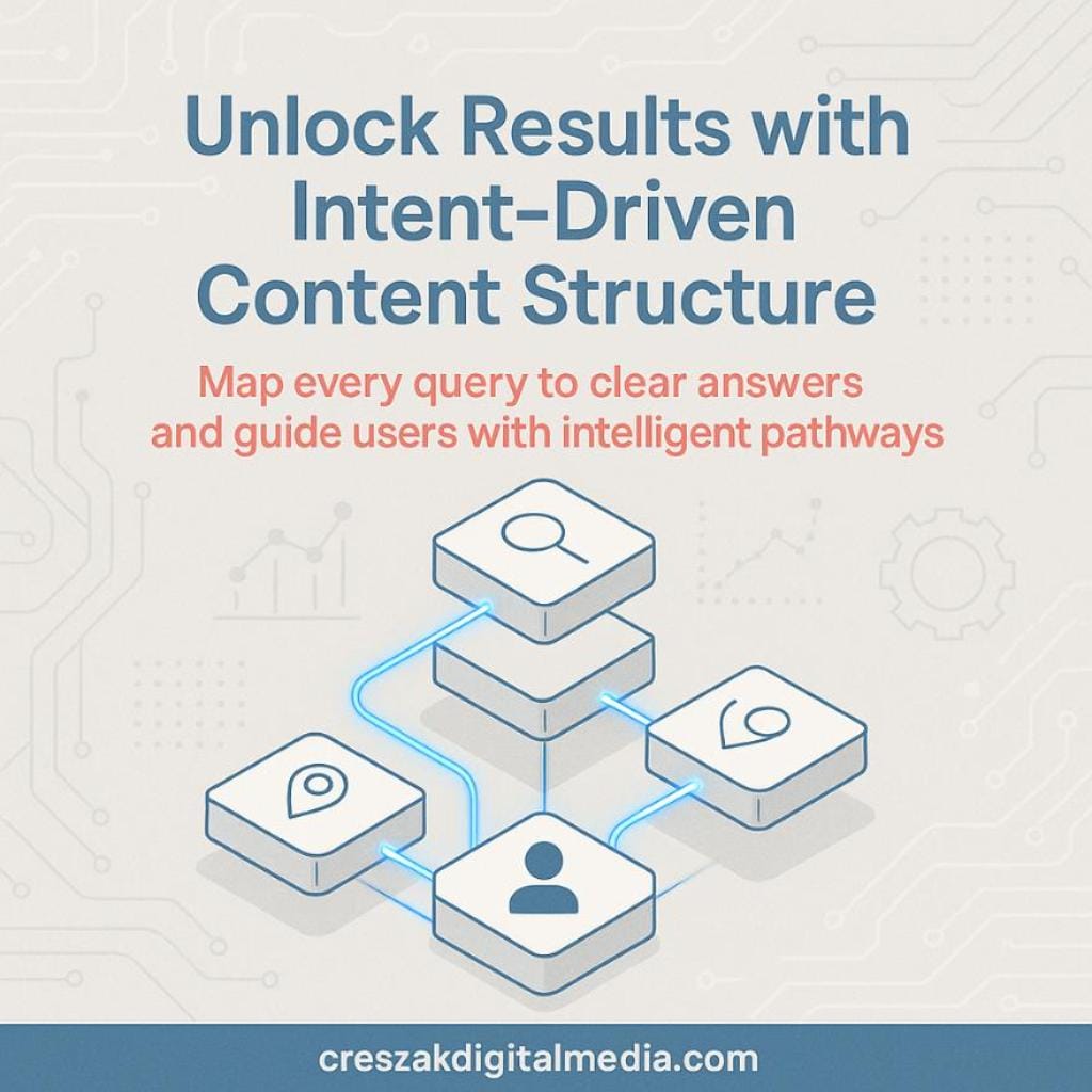 structuring content through user intent model recognition How structuring content with user intent models strengthens SEO Services for Small Businesses by CresZak Digital Media.