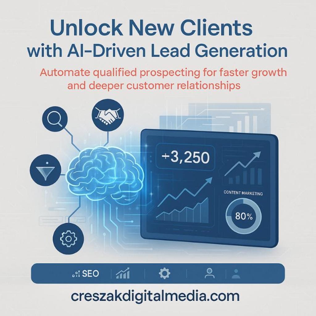 understanding ai lead generation tools and their impact on client acquisition AI lead generation tools improving client acquisition through Lead Gen SEO Services – CresZak Digital Media.