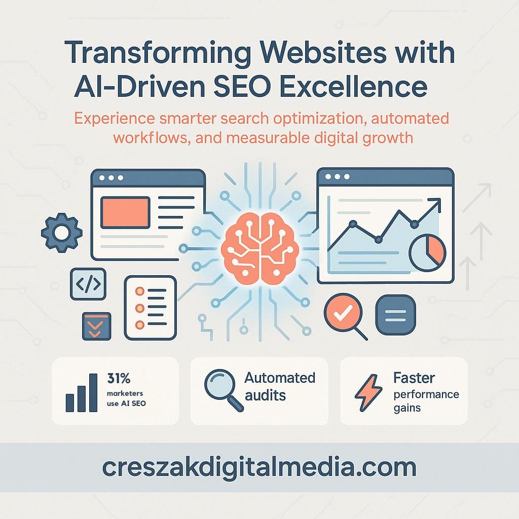 understanding how ai seo tools transform website development and performance How AI Tools Transform Website Development with Website SEO Services by CresZak Digital Media