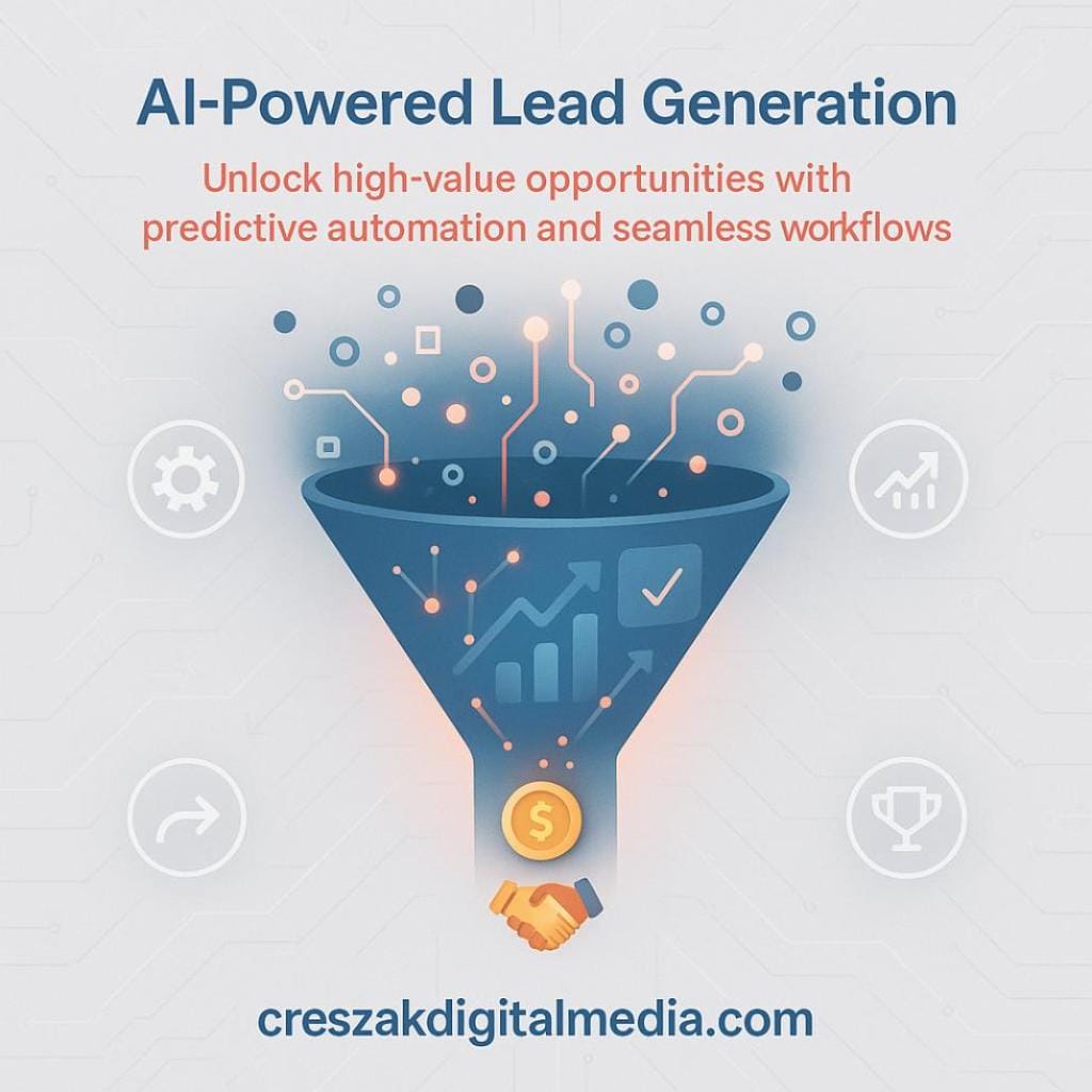 understanding how ai transforms modern lead generation workflows How AI transforms modern lead workflows to enhance Lead Gen SEO Services – CresZak Digital Media.