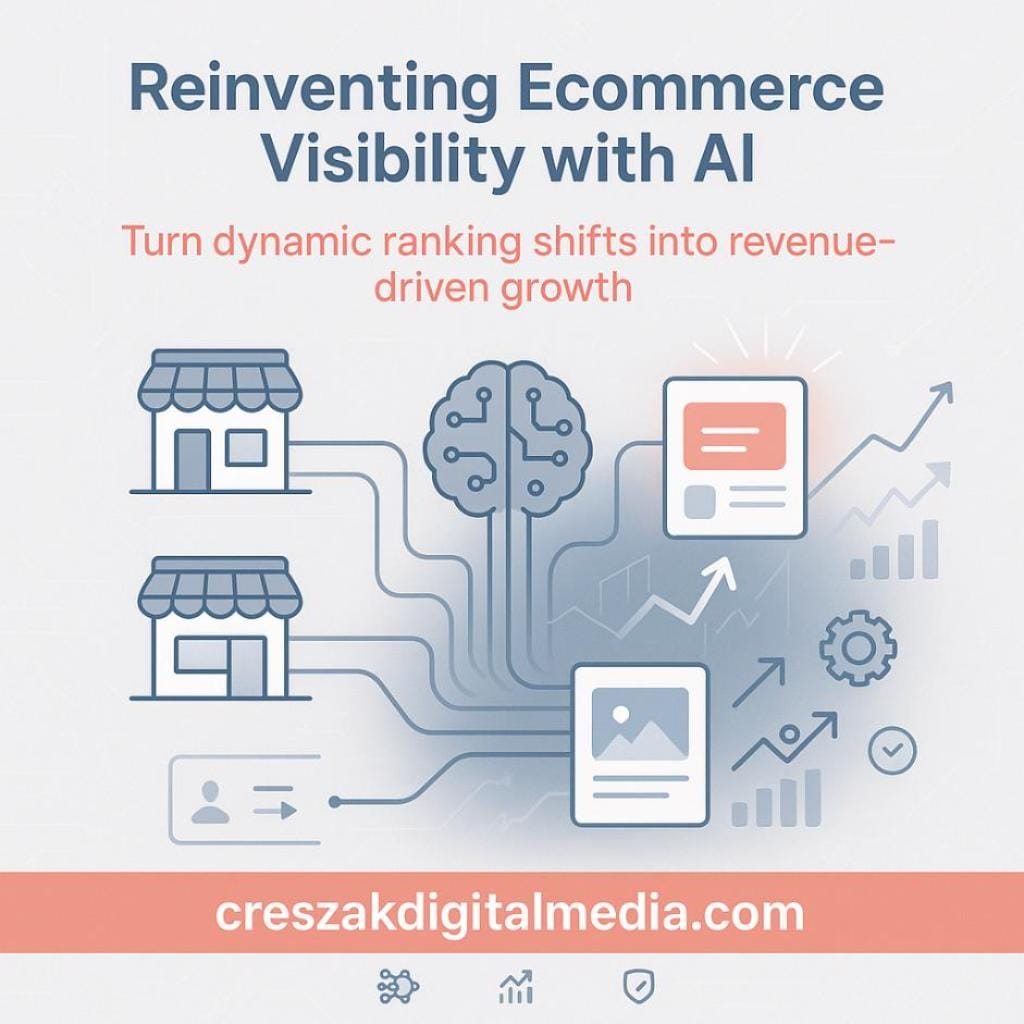 understanding how artificial intelligence in search transforms ecommerce visibility strategies How AI Transforms Visibility Strategies Using Ecommerce SEO Services by CresZak Digital Media