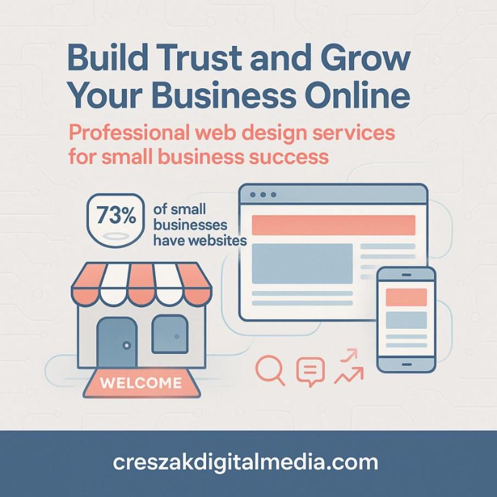 understanding web design services and their importance CresZak Digital Media Web Design Services explaining their importance for business success.