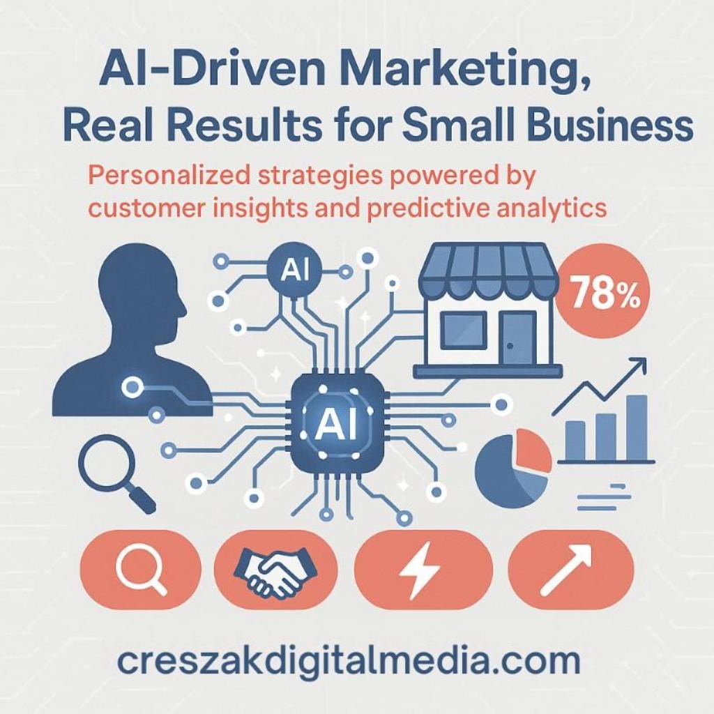 why creszak digital media delivers the best ai digital marketing services for small business CresZak Digital Media offering the best AI digital marketing services for small businesses