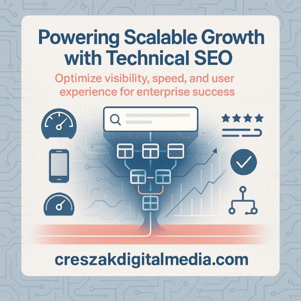 why is technical seo still a critical pillar in modern enterprise seo strategies for large-scale websites Technical SEO as a Core Pillar in Enterprise SEO Services by CresZak Digital Media