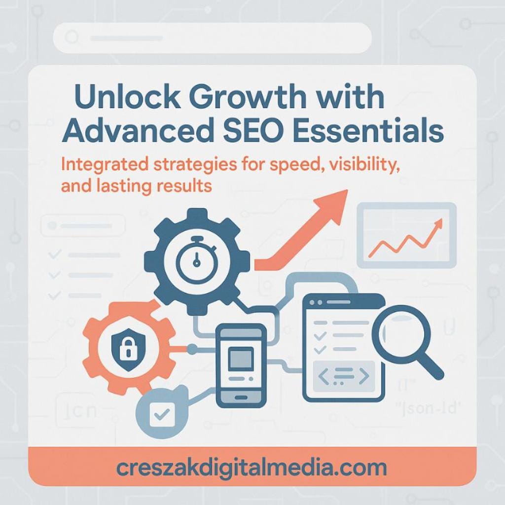 essential components that make modern optimization strategies work for growing businesses CresZak Digital Media highlights essential components of modern SEO Services for growth.