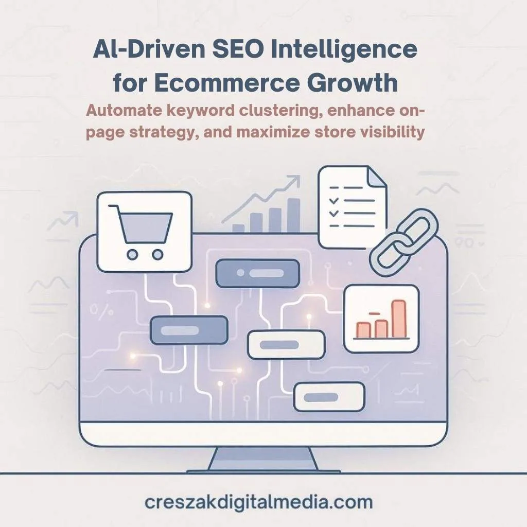 AI Tools for Keyword Clustering and On-Page Optimization with CresZak Digital Media Ecommerce SEO Services