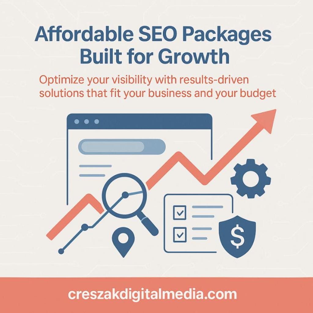understanding affordable seo packages that fit your budget CresZak Digital Media provides affordable SEO Services tailored to small business needs.