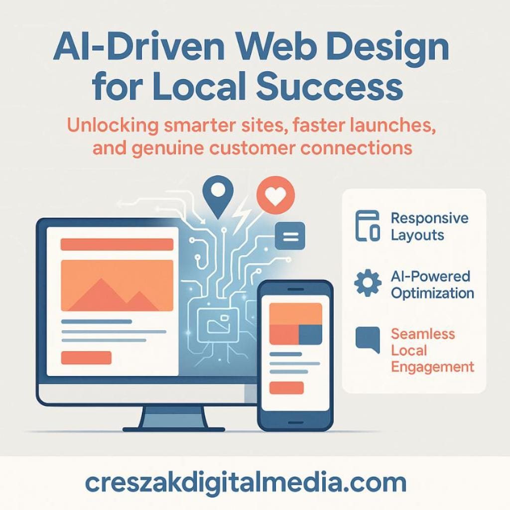 what are the practical advantages of ai-assisted website creation for a best wordpress web design company working with local businesses Practical advantages of AI-assisted website creation from CresZak Digital Media WordPress Web Design Company