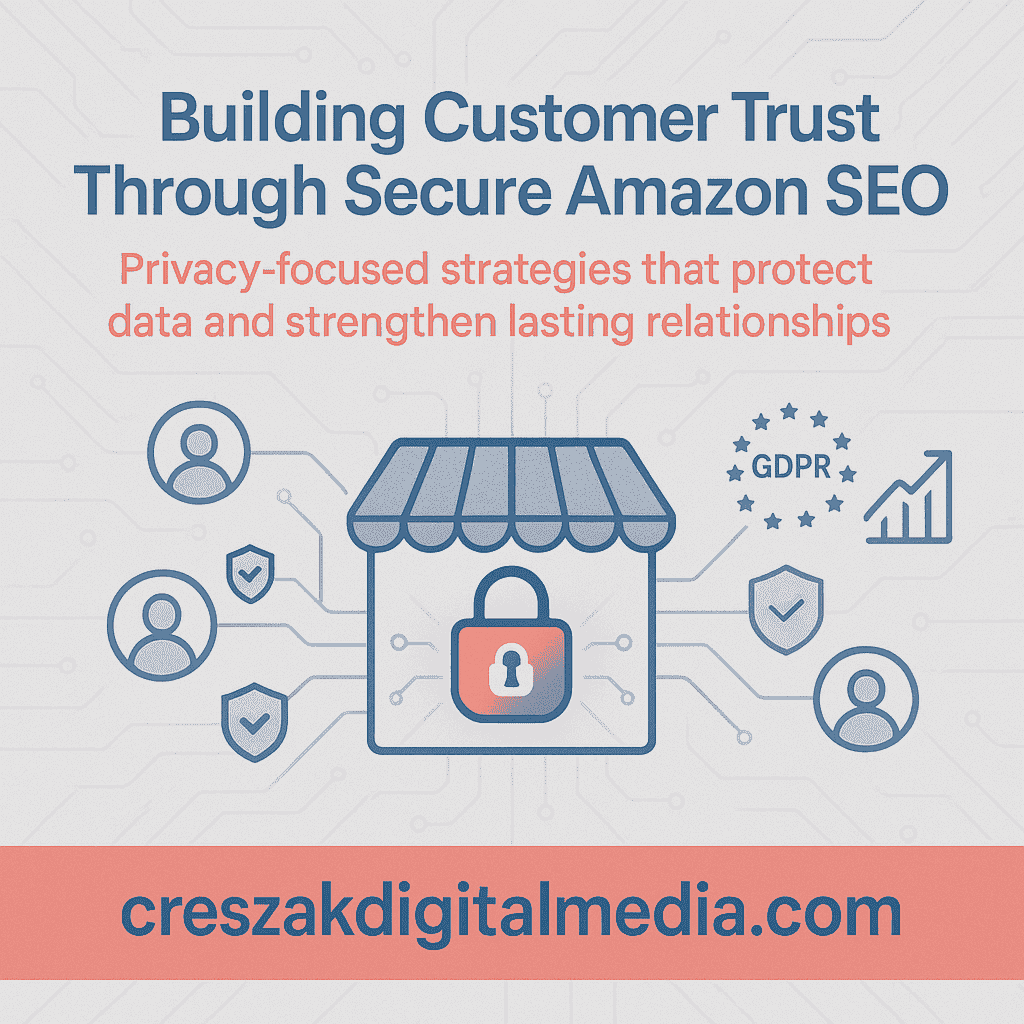 CresZak Digital Media building customer trust with secure and compliant Amazon SEO Services