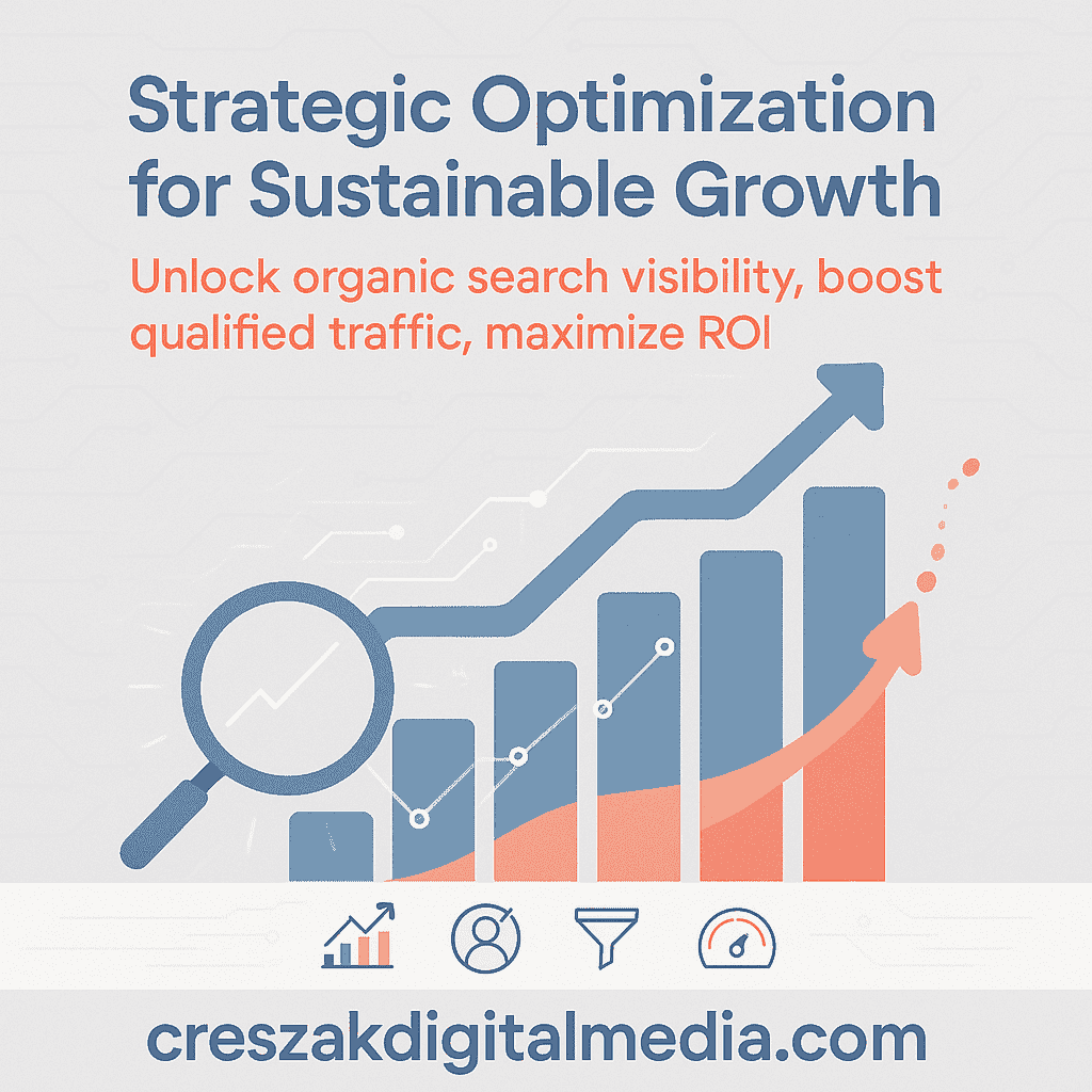 CresZak Digital Media driving sustainable growth with strategic Website Seo Services optimization