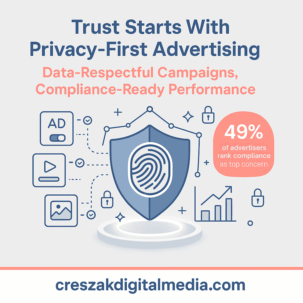 Building trust with privacy-first PPC strategies through Social Media Ads Services by CresZak Digital Media