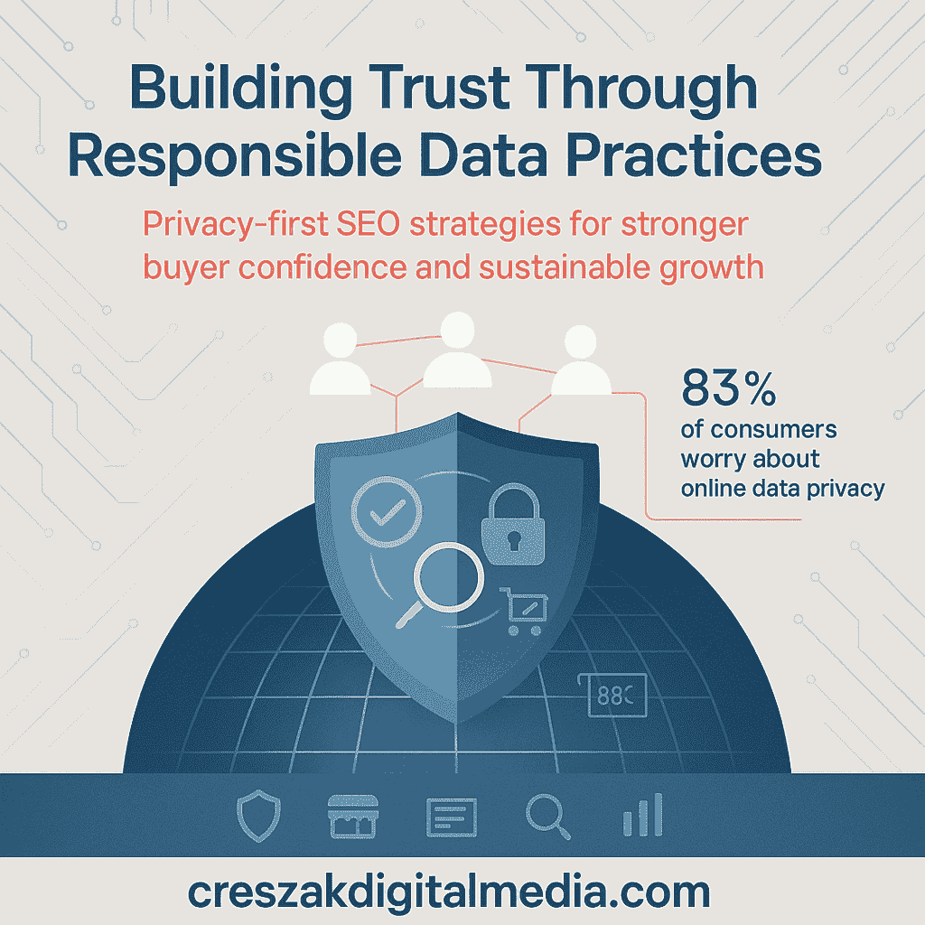 CresZak Digital Media building trust with responsible, privacy-focused Ebay Seo Services practices