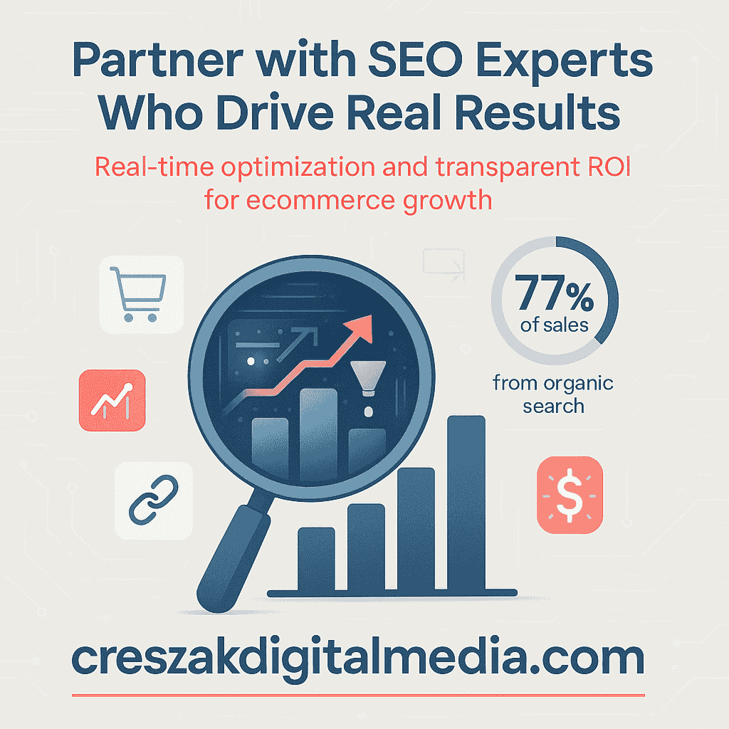 CresZak Digital Media partnering with performance-focused experts to deliver Ecommerce Seo Services results