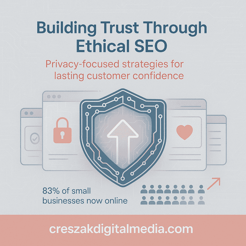 Ethical SEO Services in Stamford building customer trust by CresZak Digital Media using white hat optimization practices