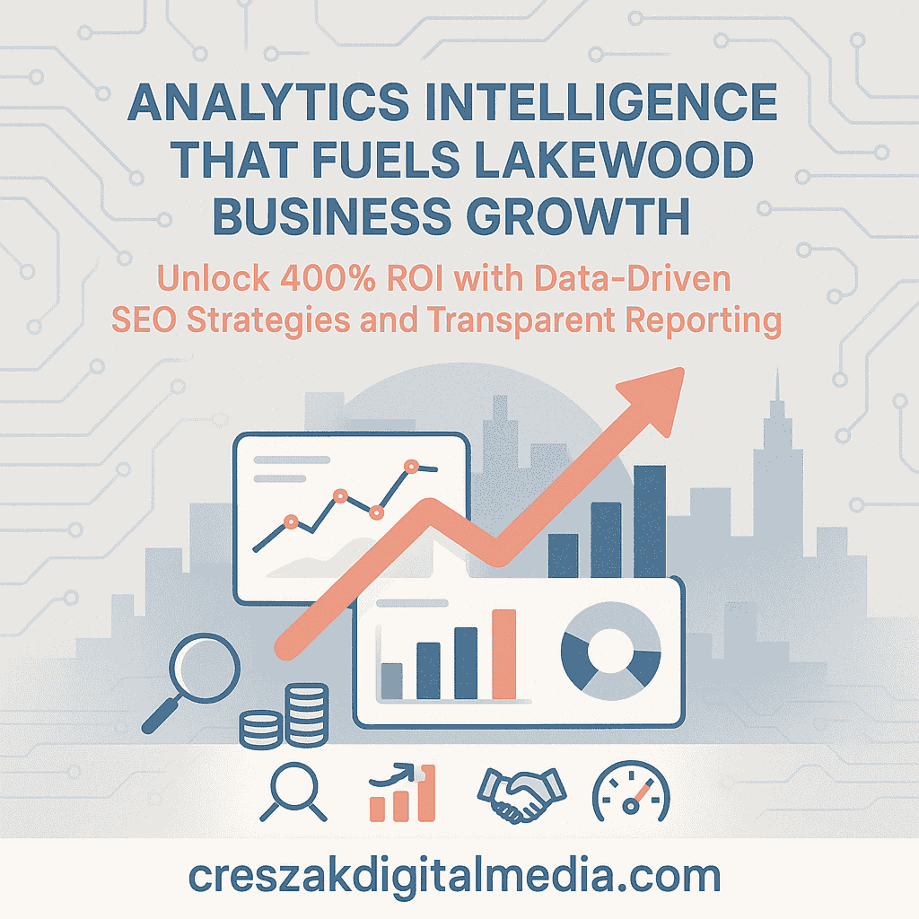 SEO Services in Lakewood leveraging analytics intelligence for measurable success by CresZak Digital Media