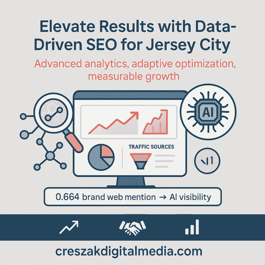 SEO Services in Jersey City leveraging analytics and performance tracking by CresZak Digital Media for data driven results