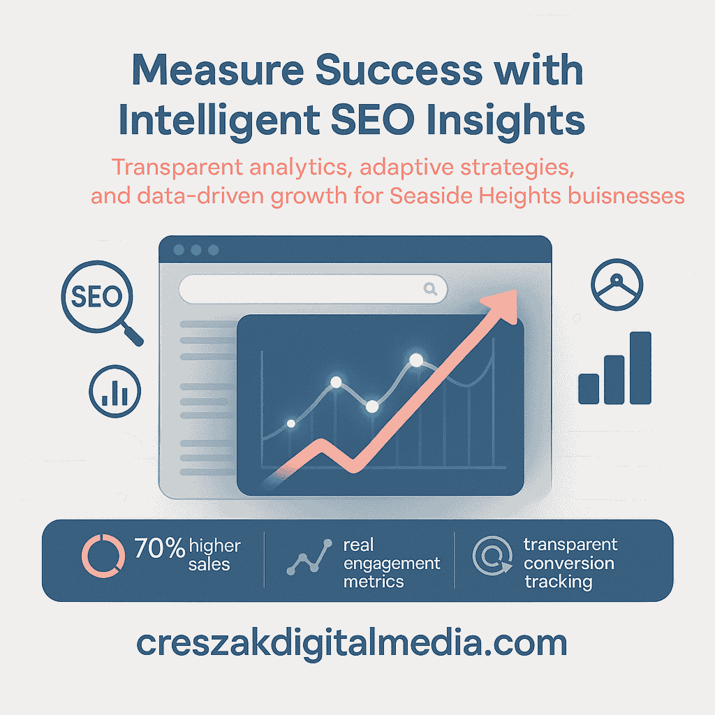 SEO Services in Seaside Heights measuring success through data insights by CresZak Digital Media with analytics optimization