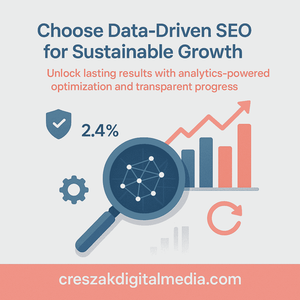 SEO Services in Hartford using analytics based optimization for long term success by CresZak Digital Media