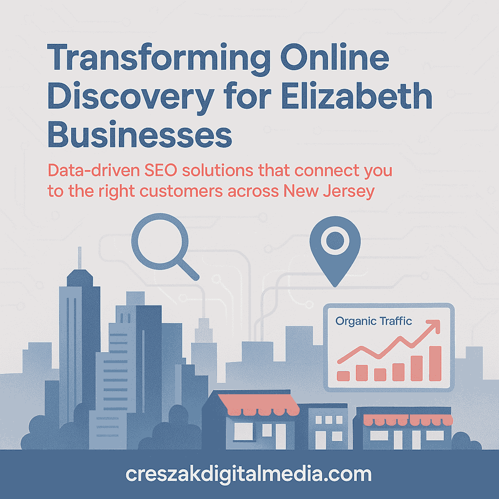 understanding how seo services transform elizabeth business discovery How SEO Services in Elizabeth transform business discovery by CresZak Digital Media through local search optimization