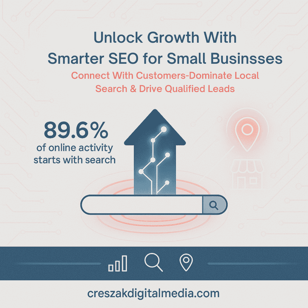 understanding how seo services transform small business visibility How SEO Services in Newark transform small business visibility by CresZak Digital Media through organic search optimization