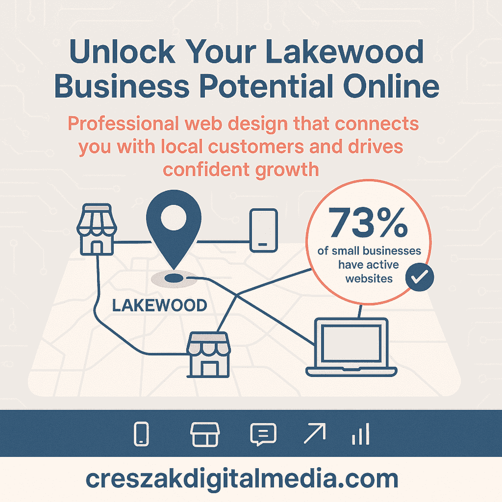 understanding professional web design for lakewood small businesses Understanding professional Web Design Services in Lakewood for small businesses with responsive website design by CresZak Digital Media