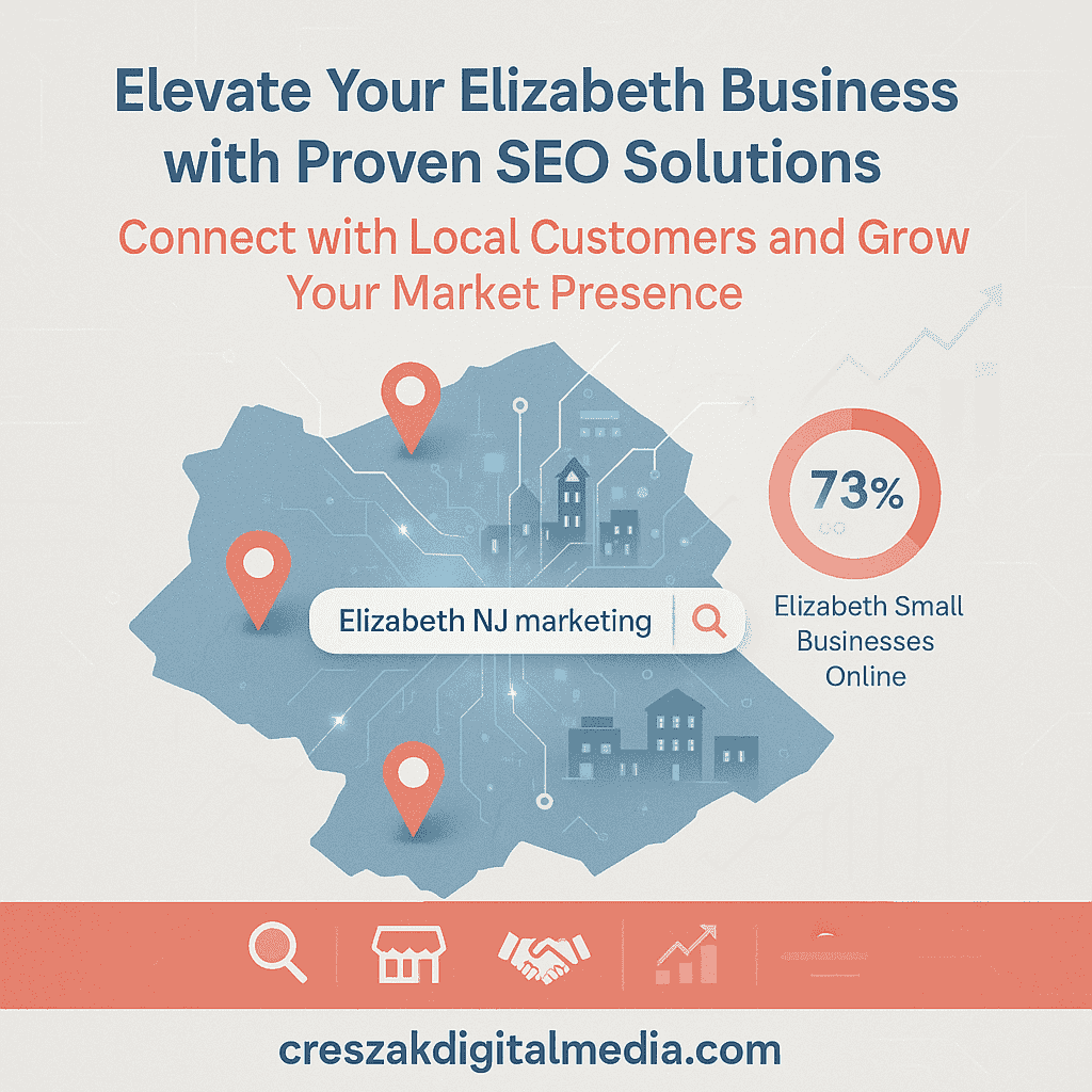 understanding search optimization solutions for elizabeth business owners Understanding SEO Services in Elizabeth for business owners by CresZak Digital Media using search optimization strategy