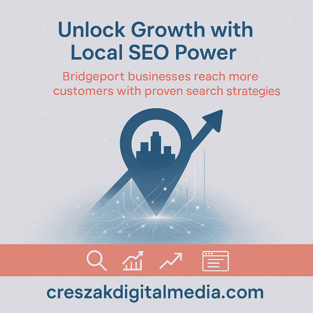 understanding seo services and their impact on bridgeport small businesses Understanding SEO Services in Bridgeport and their impact on small business visibility explained by CresZak Digital Media using local SEO strategy