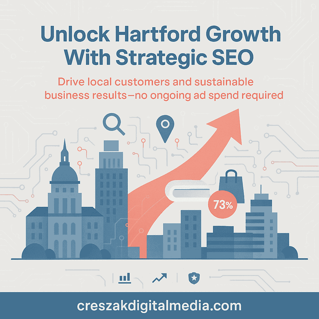 Understanding SEO Services in Hartford and their impact on small business growth by CresZak Digital Media using local SEO strategy