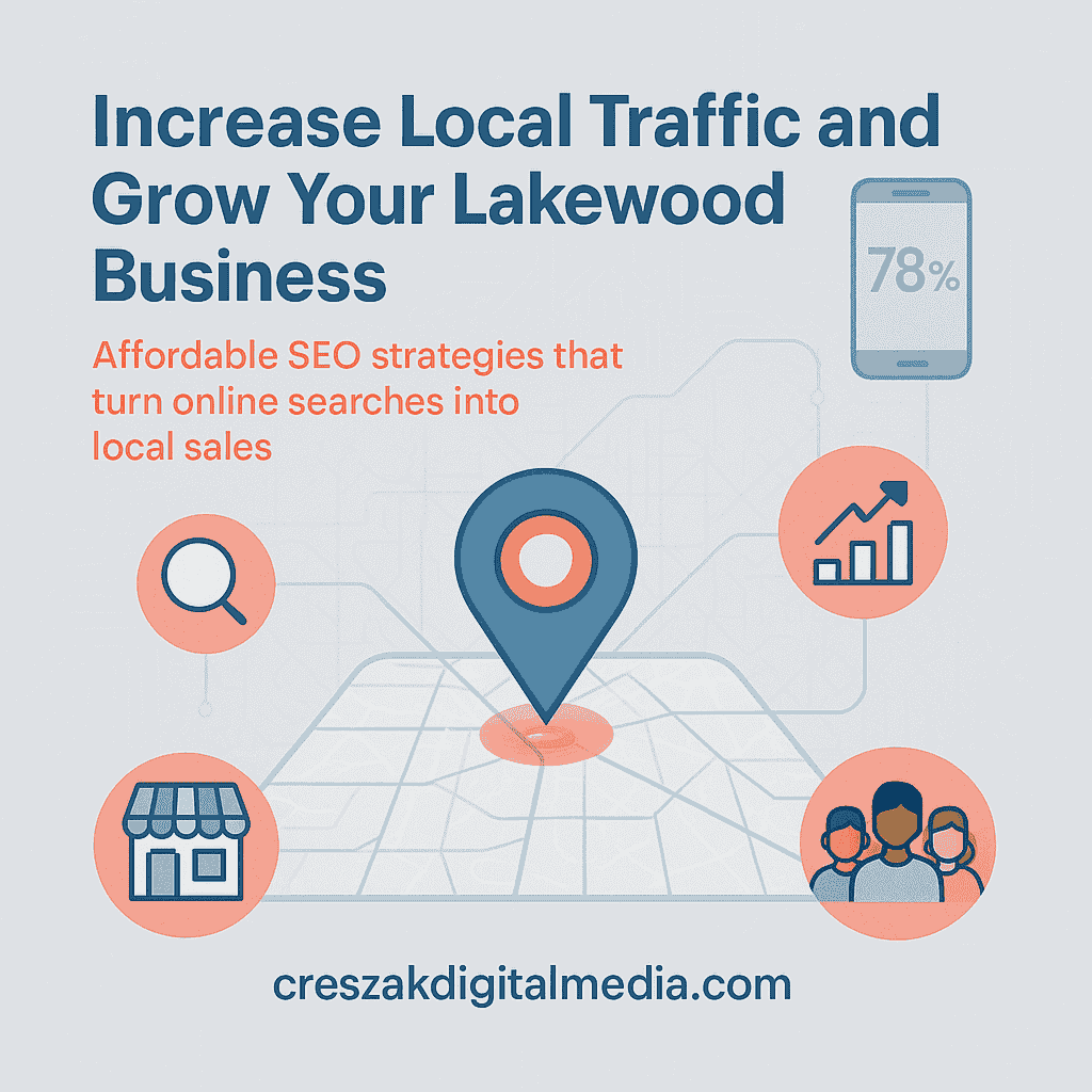 Understanding SEO Services in Lakewood and their value for business owners by CresZak Digital Media using digital marketing strategy