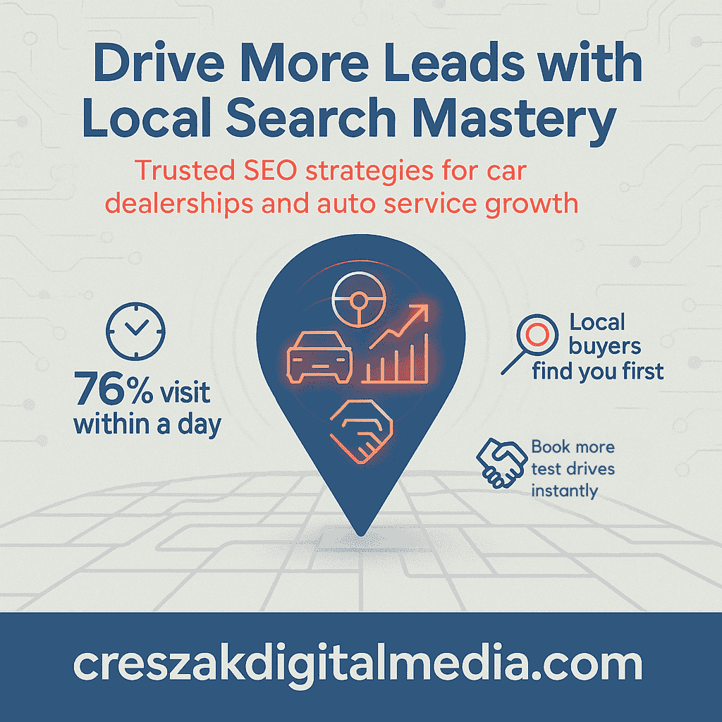 Building complete search dominance for auto businesses with SEO services for car dealerships and automotives
