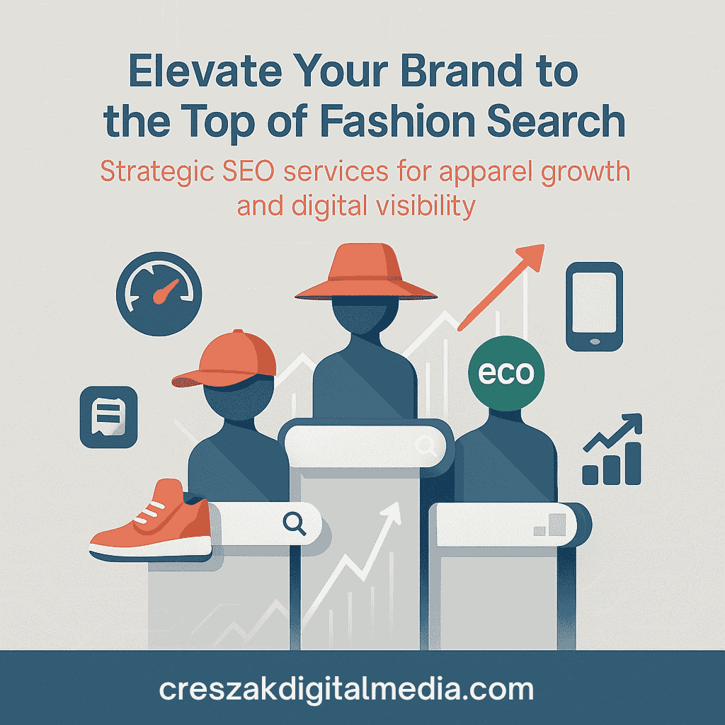 Building comprehensive search strategies positioning fashion brands at top with SEO services for fashion experts