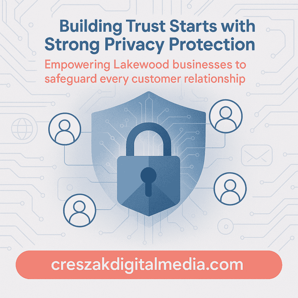 Digital Marketing Services in Lakewood protecting customer privacy with secure marketing analytics by CresZak Digital Media