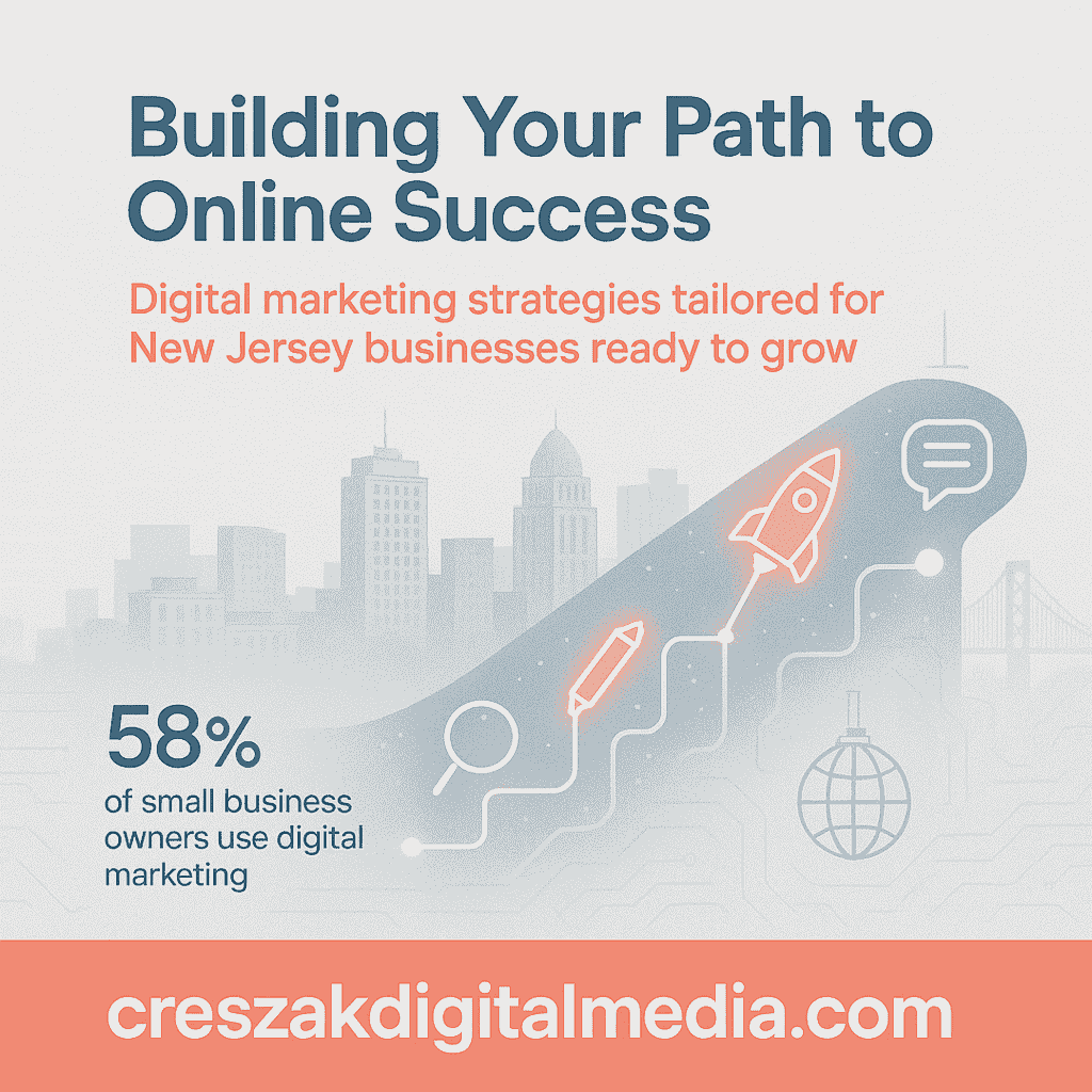 Digital Marketing Services in Elizabeth building a clear path to online growth with SEO strategy by CresZak Digital Media