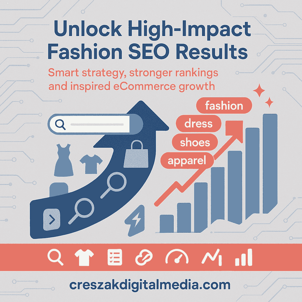 Essential elements making fashion search optimization effective with SEO services for fashion by CresZak Digital Media
