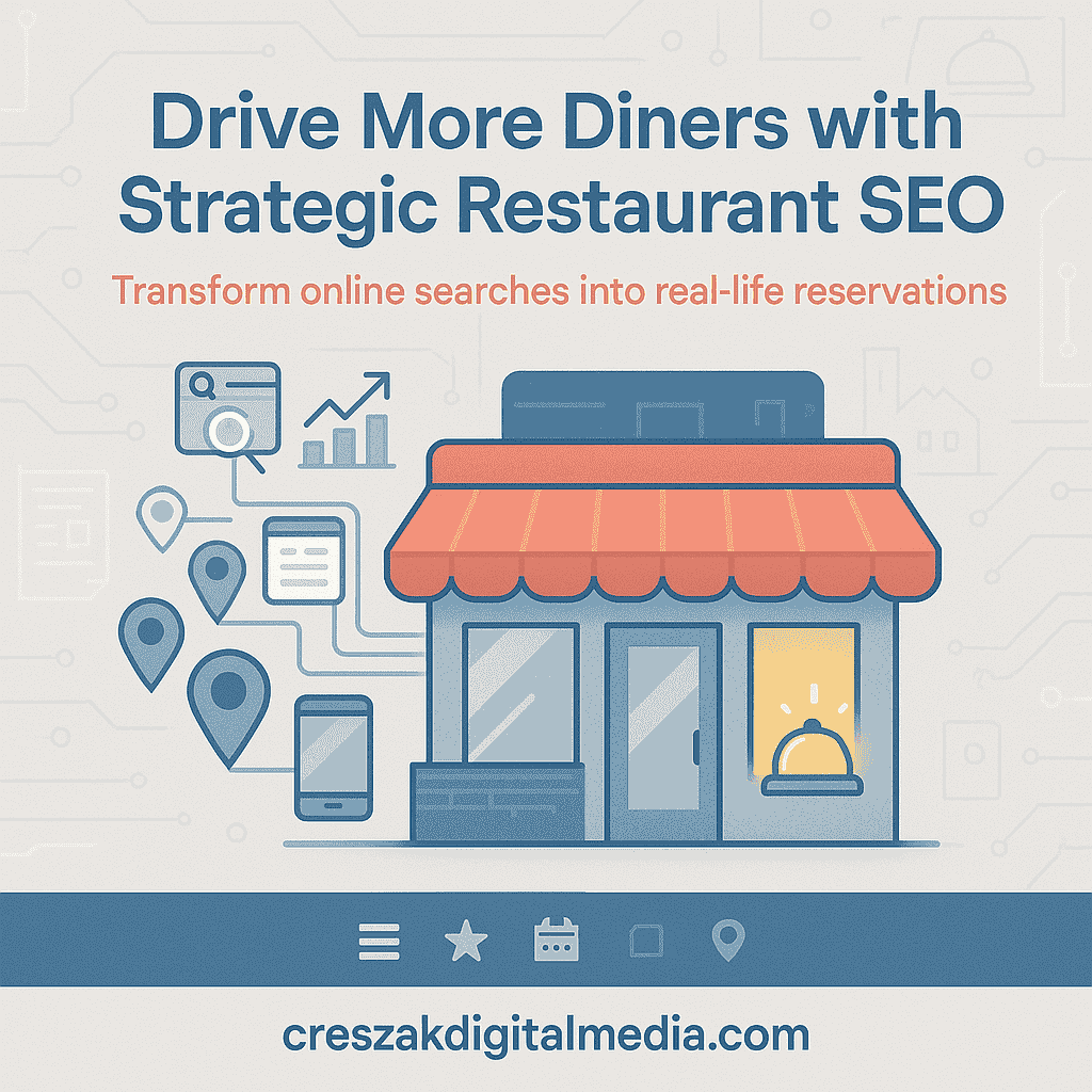 How one local eatery transformed online visibility with SEO services for restaurants by CresZak Digital Media