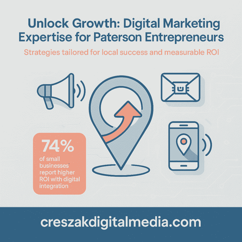Digital Marketing Services in Paterson helping small businesses thrive with expert SEO strategy by CresZak Digital Media