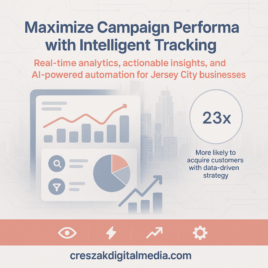 Digital Marketing Services in Jersey City maximizing campaign performance with analytics insights by CresZak Digital Media