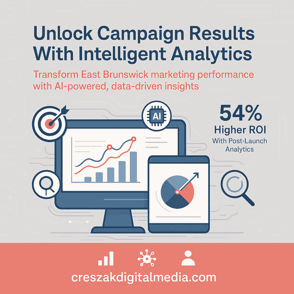 Digital Marketing Services in East Brunswick using analytics to maximize campaign performance by CresZak Digital Media