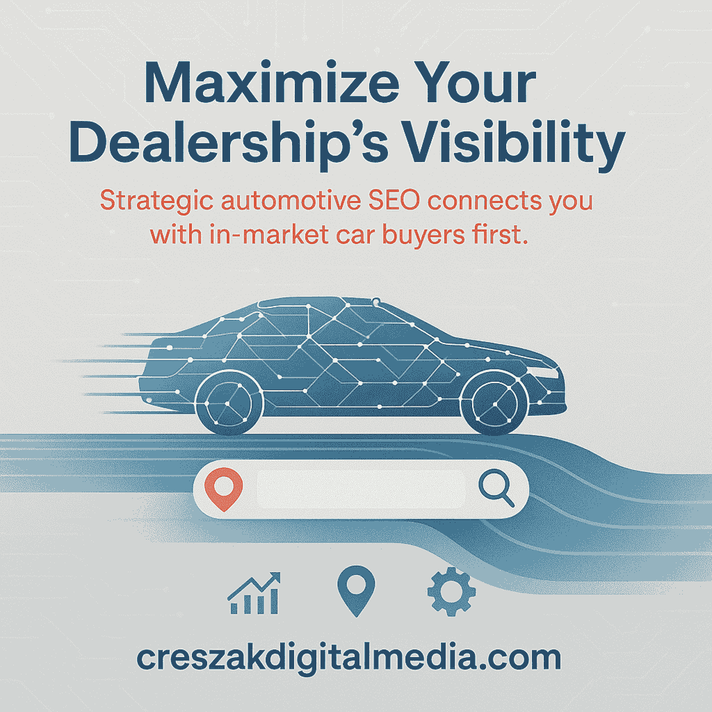 Maximizing showroom visibility through strategic SEO services for car dealerships and automotives search optimization