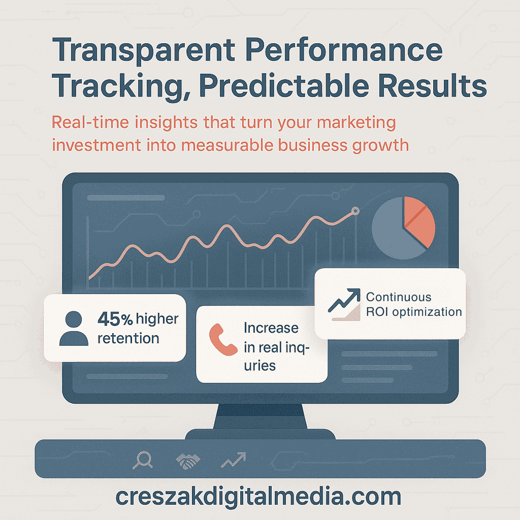 Digital Marketing Services in Edison measuring campaign success with analytics and performance tracking by CresZak Digital Media
