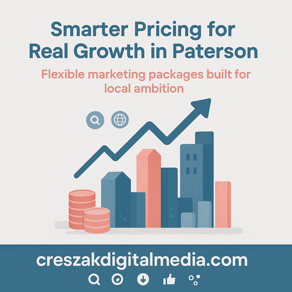 Digital Marketing Services in Paterson offering smart pricing models with scalable SEO strategy by CresZak Digital Media