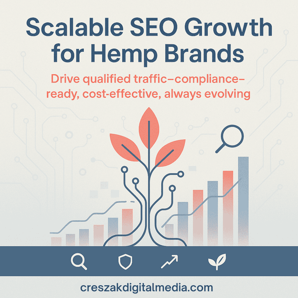 Understanding scalable SEO investment for hemp product companies with SEO services for Delta-8 and CBD experts