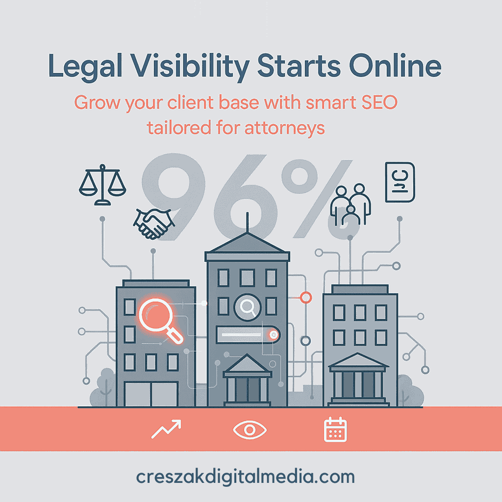 Understanding SEO services for lawyers and their impact on legal practices with CresZak Digital Media experts online